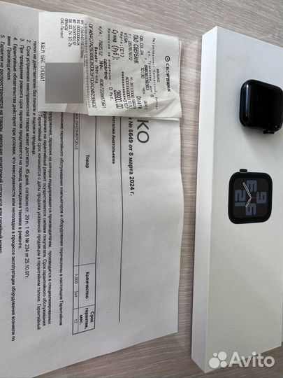 Часы apple watch se 40 mm 2023