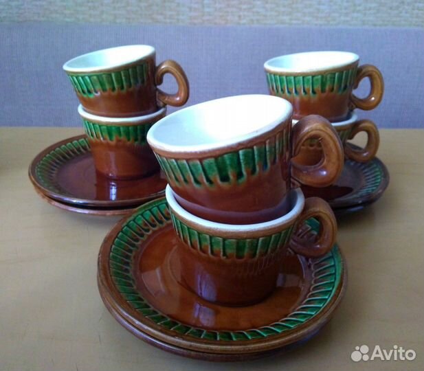 Кофейный сервиз зик СССР 24 предмета