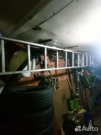 Лестница алюминиевая 3х метровая 11 ступеней