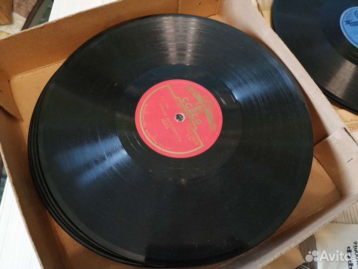 Пластинки для патефона на 78 оборотов