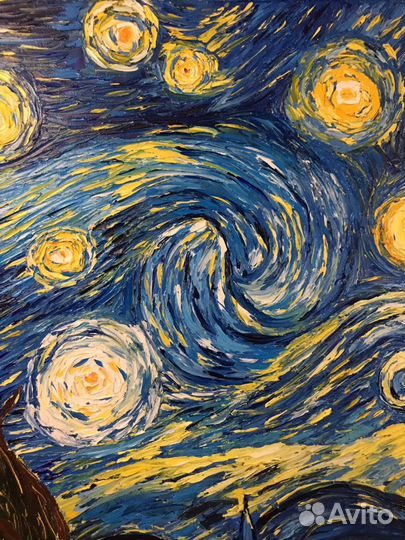 Картина маслом на холсте пейзаж