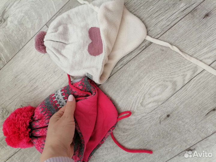 Шапка для девочки 46-48