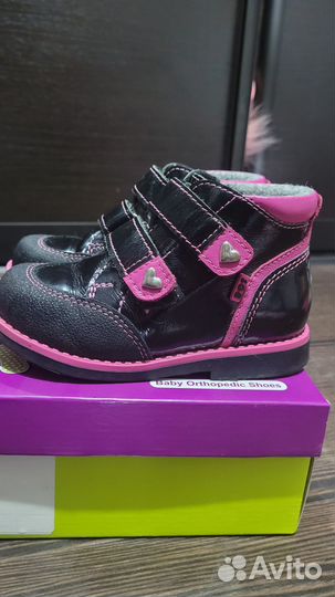 Ботинки для девочки ортопедические