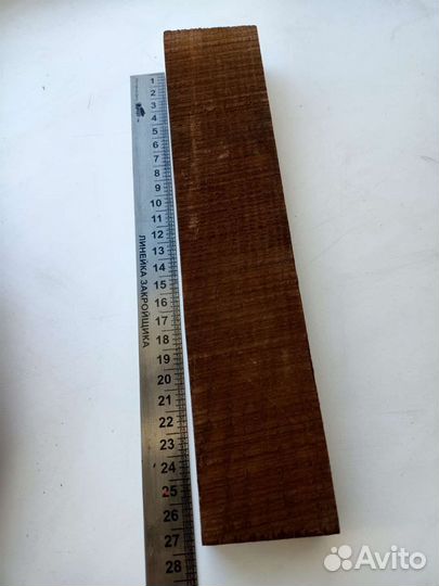 Термоясень для рукояток ножей и творчества 265 мм