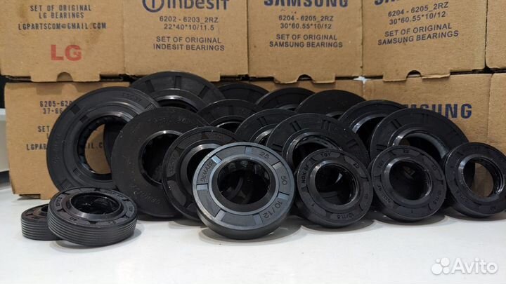 Сальники разных фирм для стиральных машин