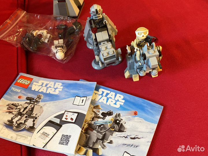 Lego star wars 4 набора батлпак и микрофайтер