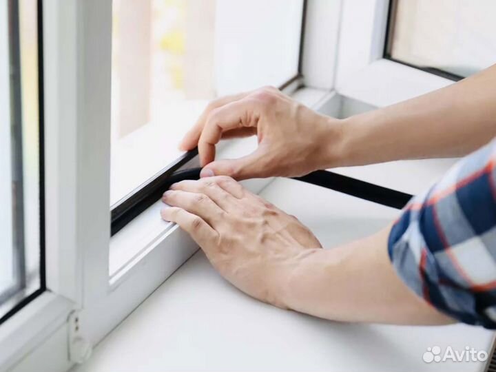 Уплотнитель стандарт для пвх 66 мм