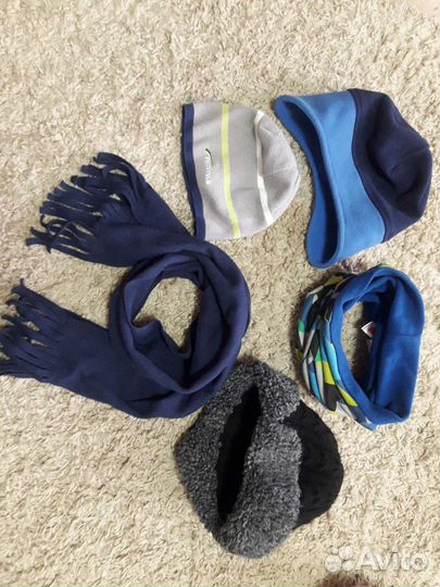 Шапки, шарфы, хомут, перчатки