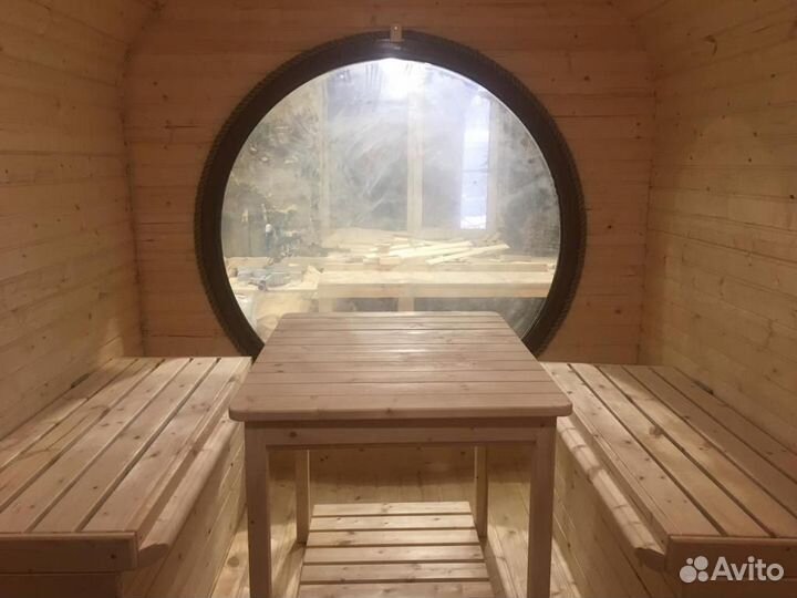 Баня бочка Парус от 2м. под заказ