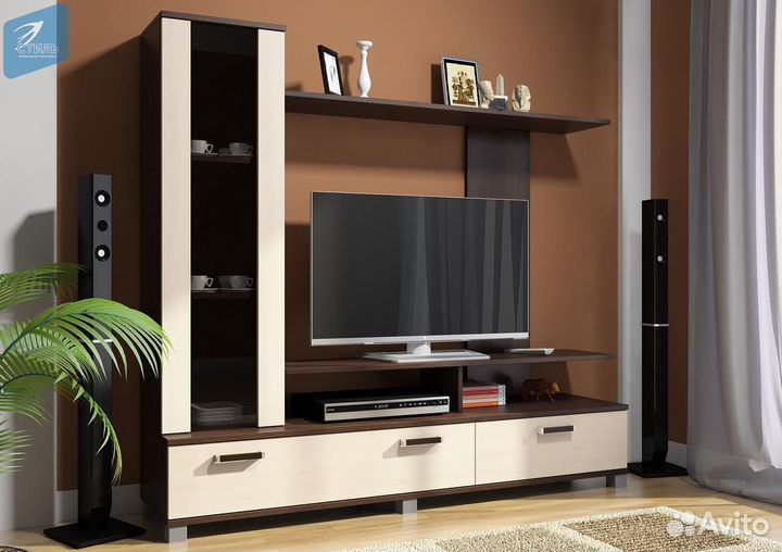 Соло-6 Гостиная Венге Дуб молочный