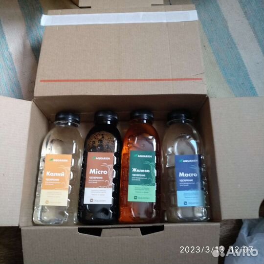 Удобрения (набор 4х250) для аквариумных растений