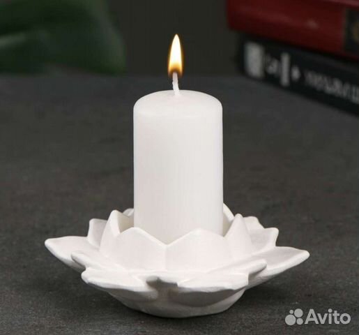 Подсвечники лотос разные