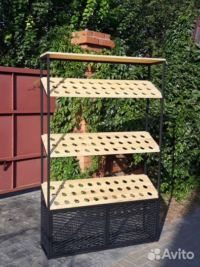 Стеллаж в стиле Лофт