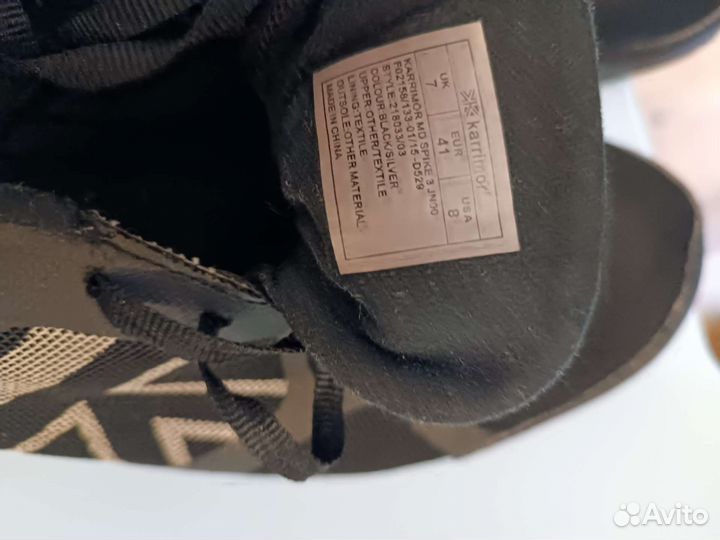 Шиповки для бега karrinor