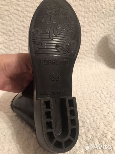 Сапоги резиновые