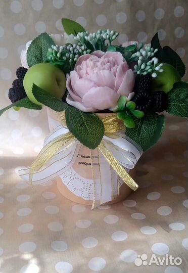 Букет из мыла