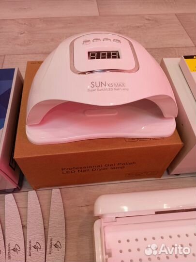 Маникюрный набор с аппаратом Стронг и сухожар