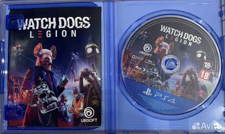Watch Dogs Legion PS4/PS5(на русском)