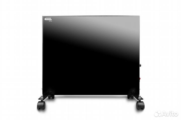 Обогреватель стн черная 500 Вт с терморегулятором