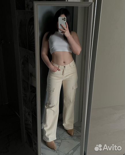 Джинсы карго