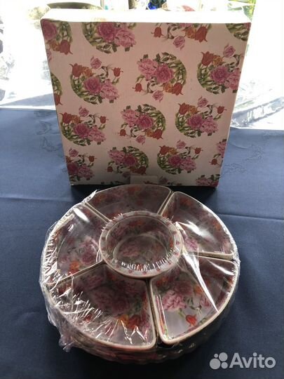 Менажница фарфор Китай