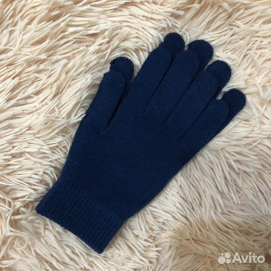 Перчатки с начёсом новые