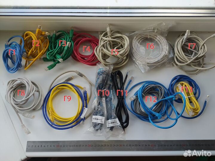 Сетевые кабели UTP, патч-корды