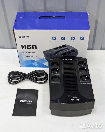 Ибп dexp home 850VA (Новый)