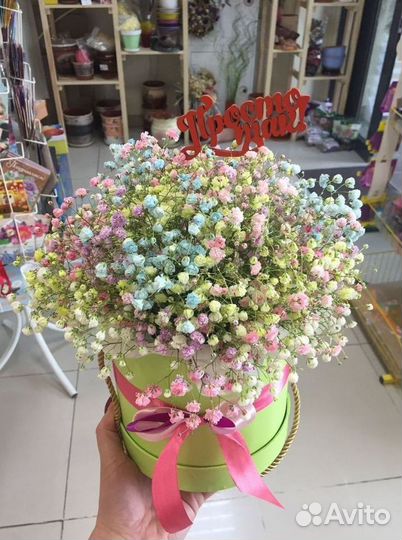 Цветы гипсофила букет