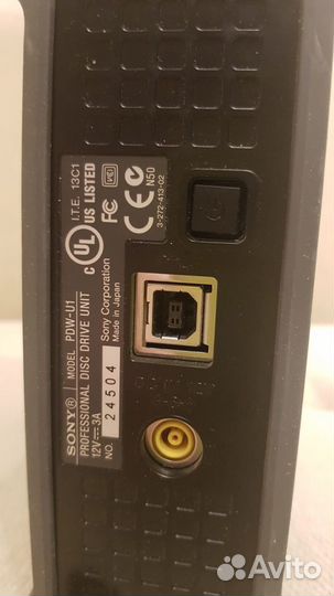 Рекордер/ ридер дисков xdcam sony PDW-U1