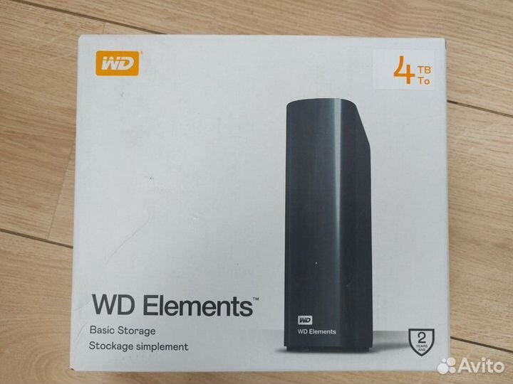 Внешние жесткие диски HDD WD 4TB, Seagate 6TB