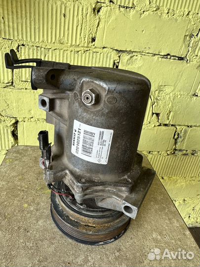 Компрессор кондиционера renault fluence