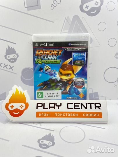 PS3 Ratchet & Clank: Qforce б/у