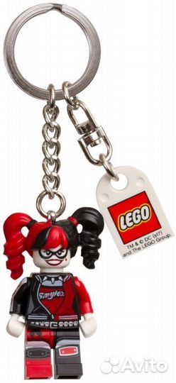 Lego фигурка брелок Харли Квин Harley Quinn