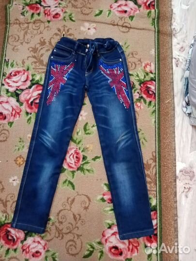 Джинсы на девочку