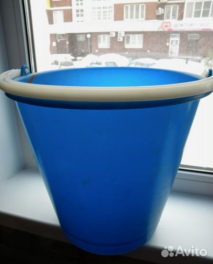 Ведра пластиковые, новые, немного б\у
