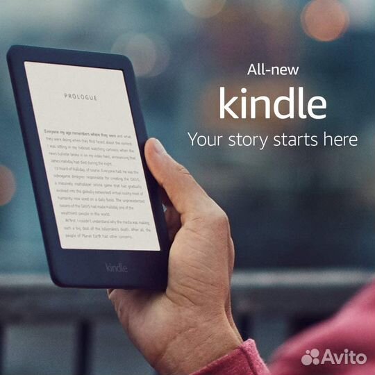 Новая Kindle - Now with a Built-in Front Light 8Gb