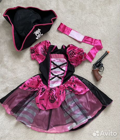 Костюм пирата для девочки