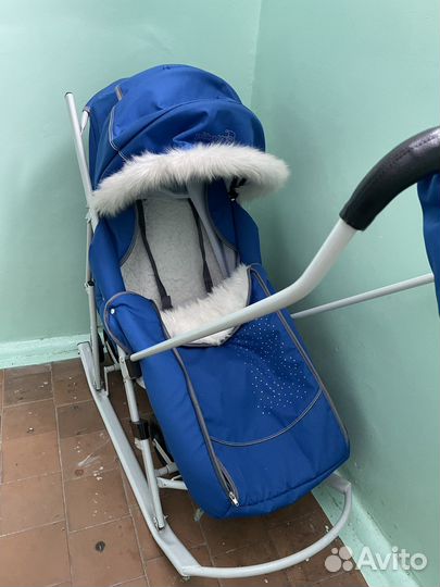 Коляска санки
