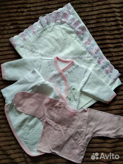 Конверт с одеждой для новорожденного