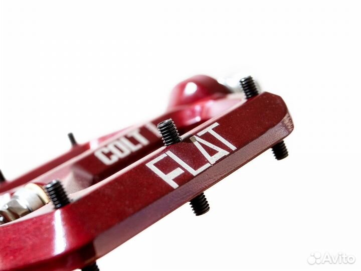 Педали Colt Bikes Flat, красный