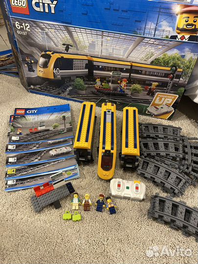 Lego City поезд 60197