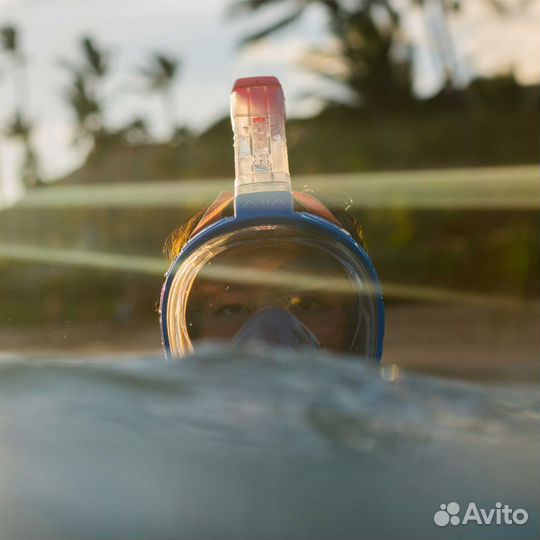 Маска для снорклинга Ocean Reef Aria Classic синяя