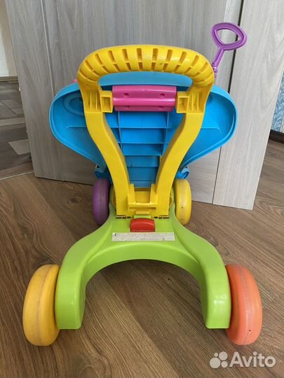 Ходунки каталка машинка 2 в 1