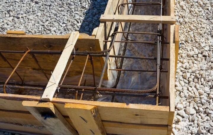 Монтаж фундамента