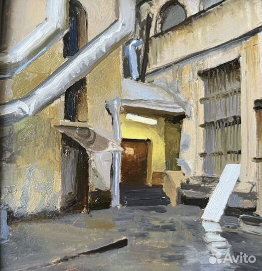 Картина маслом пейзаж