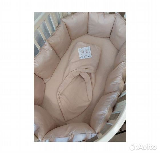 Бортики подушки ткань сатин под изготовлени