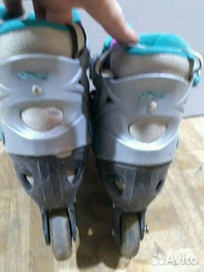 Коньки роликовые размер 37-39