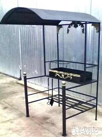 Мангал С крышей