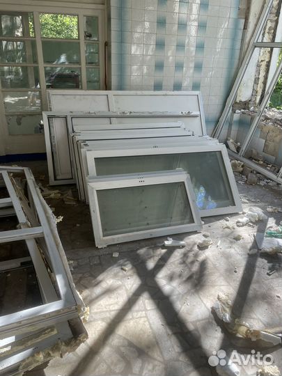 Окна пластиковые бу